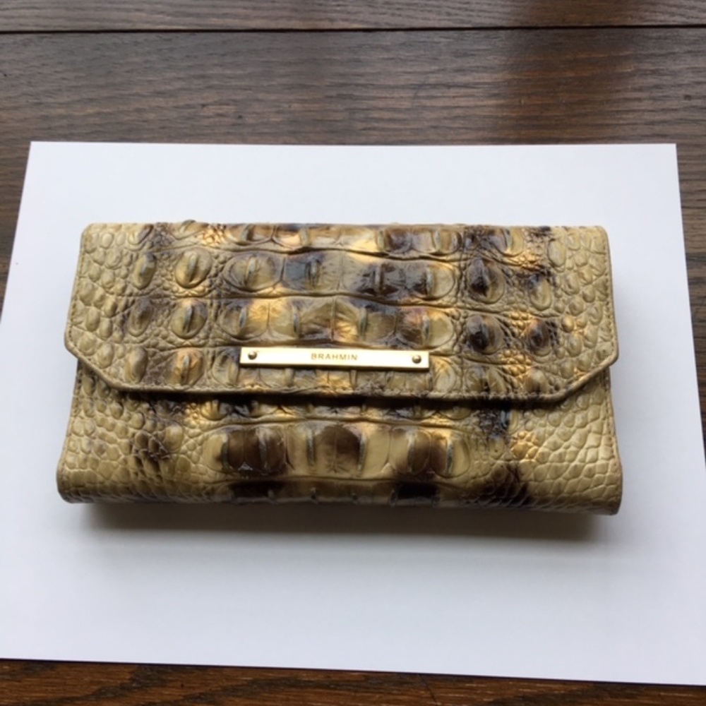Brahmin Tortoise Checkbook Wallet